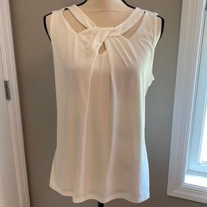 Nine West cream / off white dress top